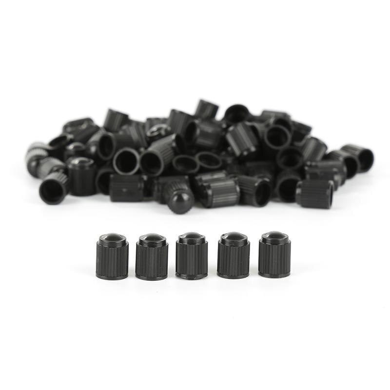 100/4 stuks aluminiumlegering/kunststof velgventieldopje voor auto-vrachtwagenaccessoires