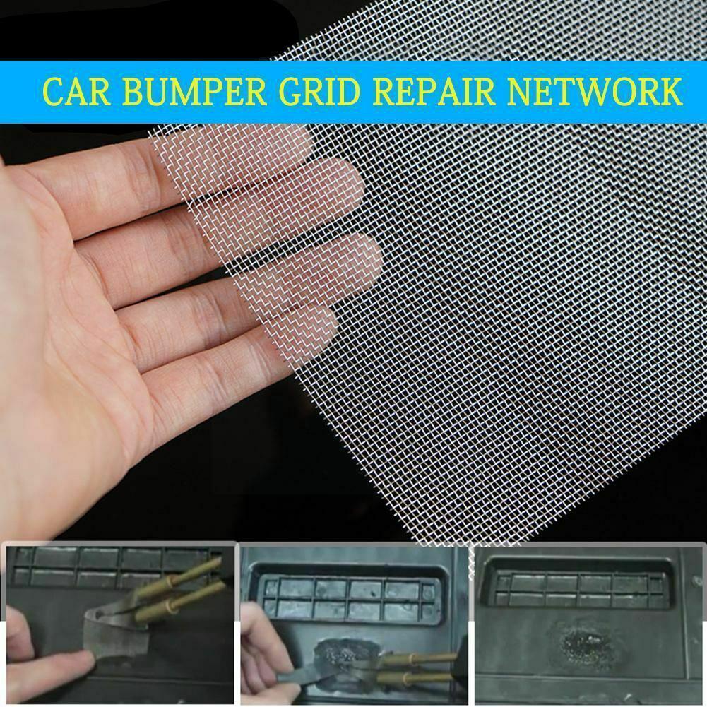 Steel Repair Mesh Car Bumper Grille Net Crack Hole Vent Tool Plastic Patch For Plastic Hole Repair Stapler Machine U3y7