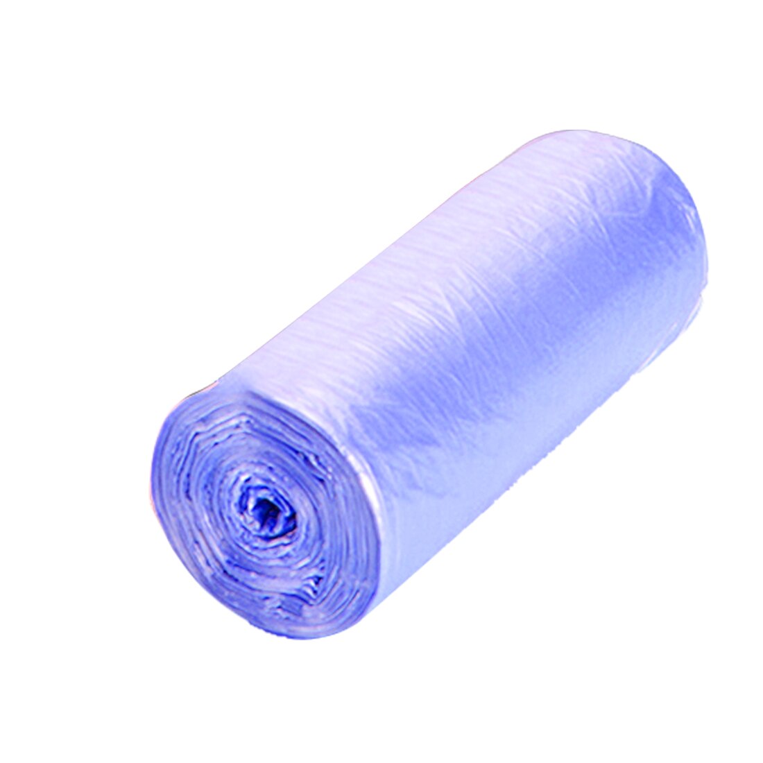 Foldable Kitchen Hanging Trash Can Folding Waste Storage Waste Bin Wall Mounted Trashcan Portable Trash for Bathroom Toilet: 1 ROLL BLUE