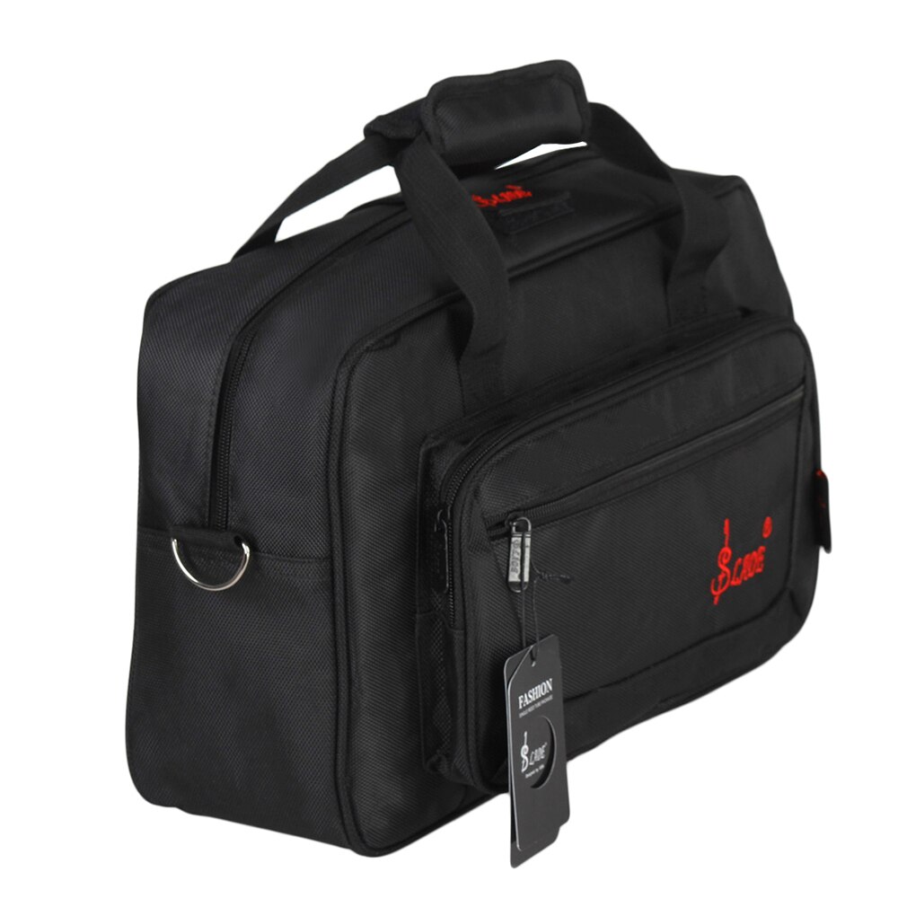 Mochila de transporte suave Universal para clarinete Oboe, acolchado de esponja con correa para el hombro, accesorios de instrumentos de viento de madera
