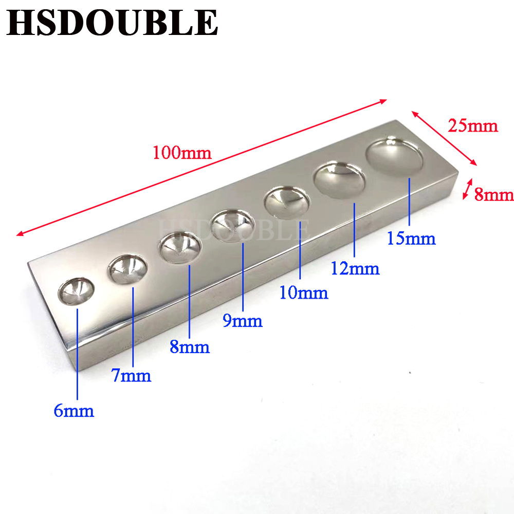 Double cap rivets setting tool single cap snap rivet punch setter hand tool Steel spike studs for leather craft garment shoe DIY