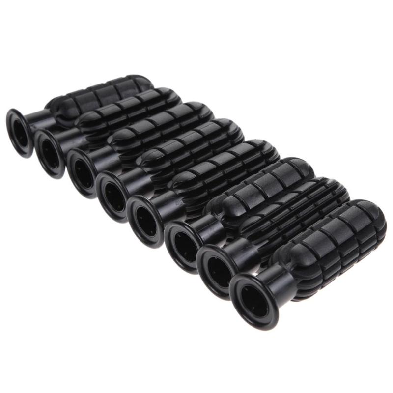 8pcs 1.2m/47.2 inch Table Soccer Foosball Table Football Rubber Handle Grip Replacment Part Soccer Tables Handles