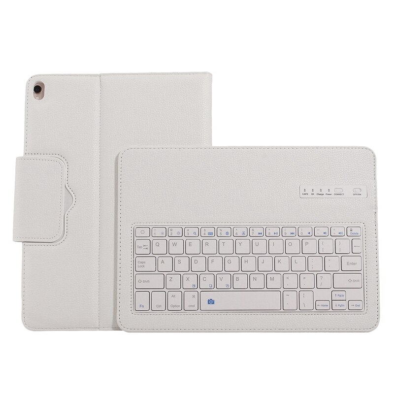 Keyboard Case for Apple iPad Air 10.5 Air 3 iPad Pro 10.5 A1701 A2152 Bluetooth Keyboard Case Cover Funda Pencil Slot: White