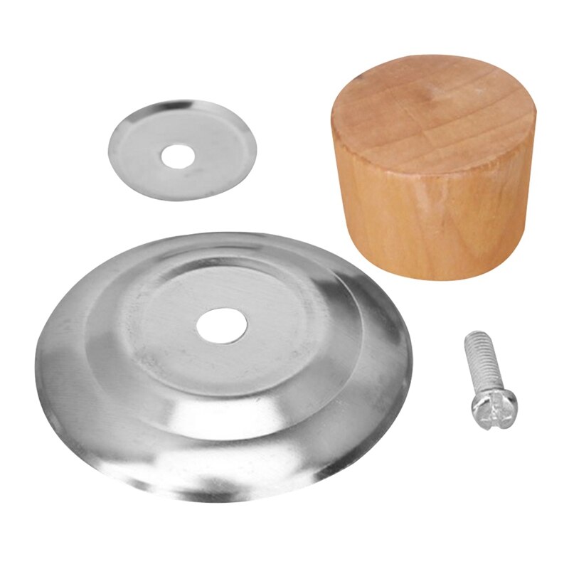 Pot Deksel Handvat Universele Pan Cover Knop Kookgerei Vervanging Accessoires Holding Knop Schroef Pot Deksel Handgreep Keuken Accessoires: 4