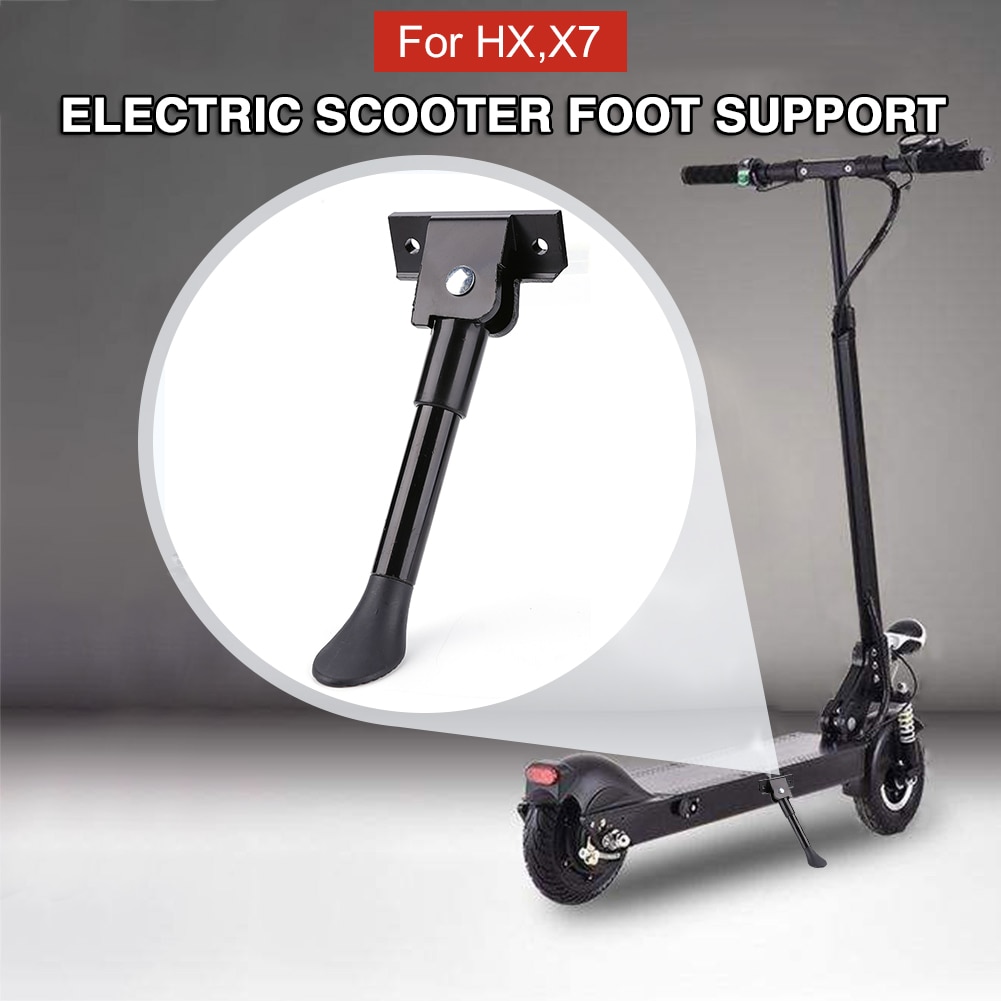 Elektrisk scooter parkeringsstøtte stativ e-scooter aluminiumslegering kickstand spark scooter skateboard tilbehør dele til hx  x7