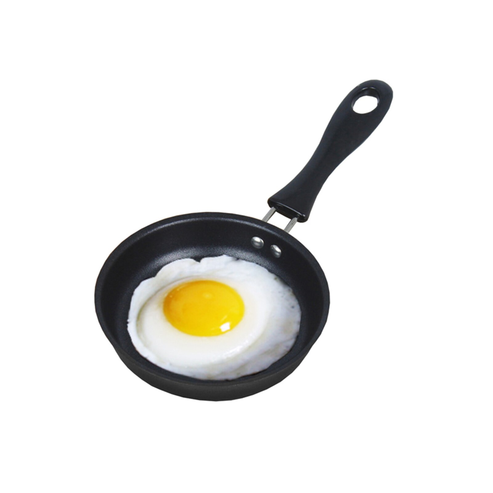 12Cm Mini Koekenpan Kleine Non-stick Coating Vaatwasmachinebestendig Duurzaam Draagbare Lichtgewicht Multifunctionele ei Omelet