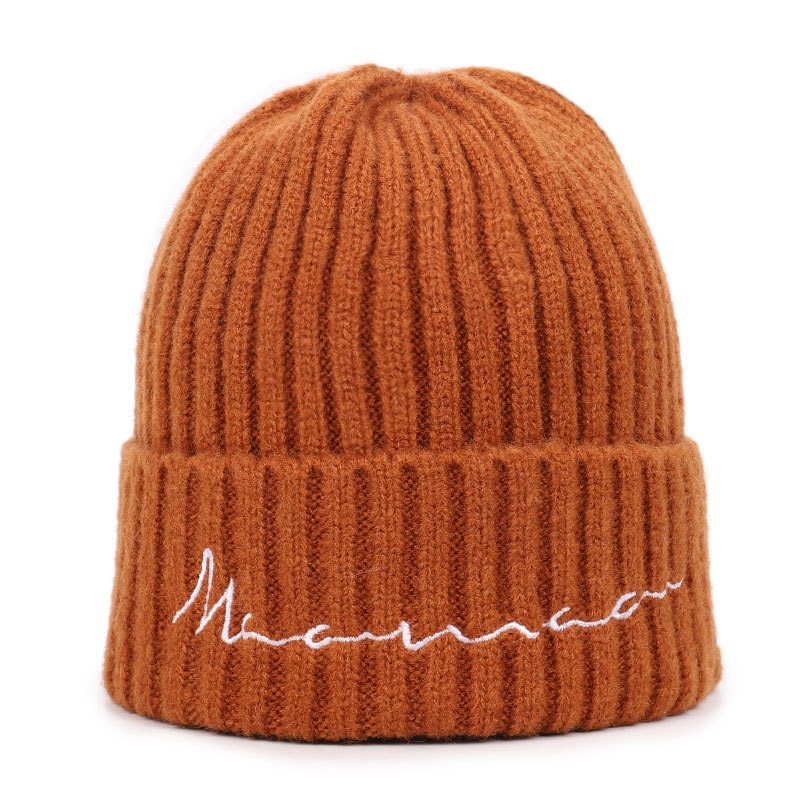 hiver Onesie bébé garçons filles chapeaux enfant laine côtes chapeau enfants Adorable doublure douce bonnet en tricot Snood Braga 2 3 4 5 6 8 ans: coffee