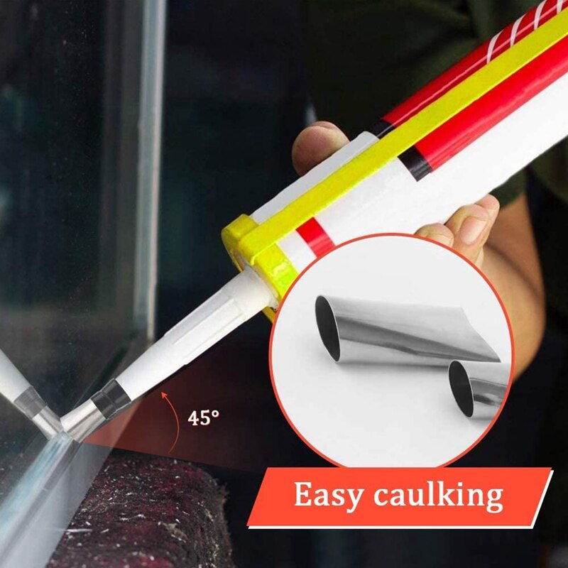 14Pcs Caulk Nozzle Perfect Caulking Finisher Kit Reusable Caulking Finishing Tool Tools for Caulking