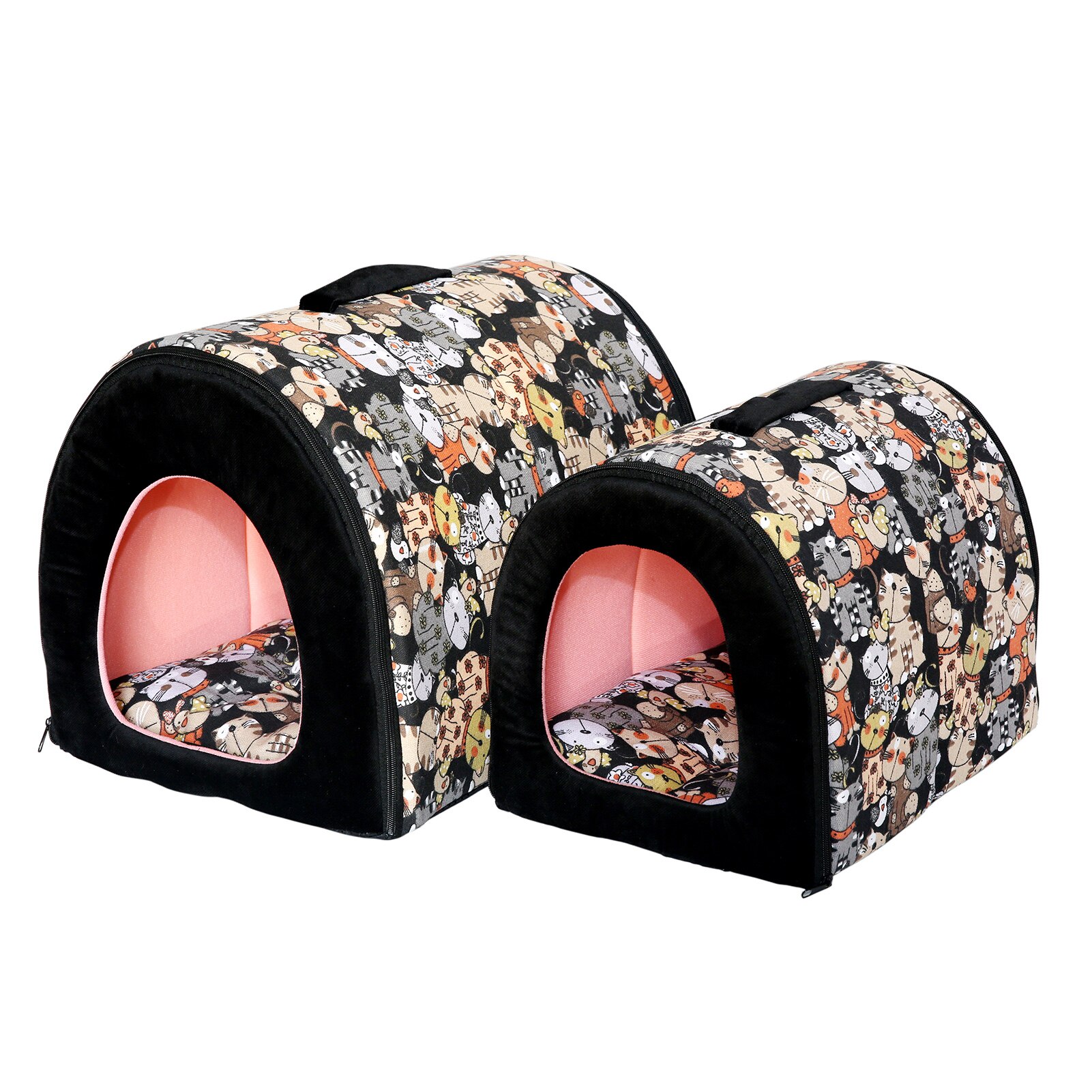 Pet Dog House Fully Washable Pet Kennel Cylinder Portable Dog House Golden Retriever Kennel Puppy Pet Cat Dog Bed Dog Cage