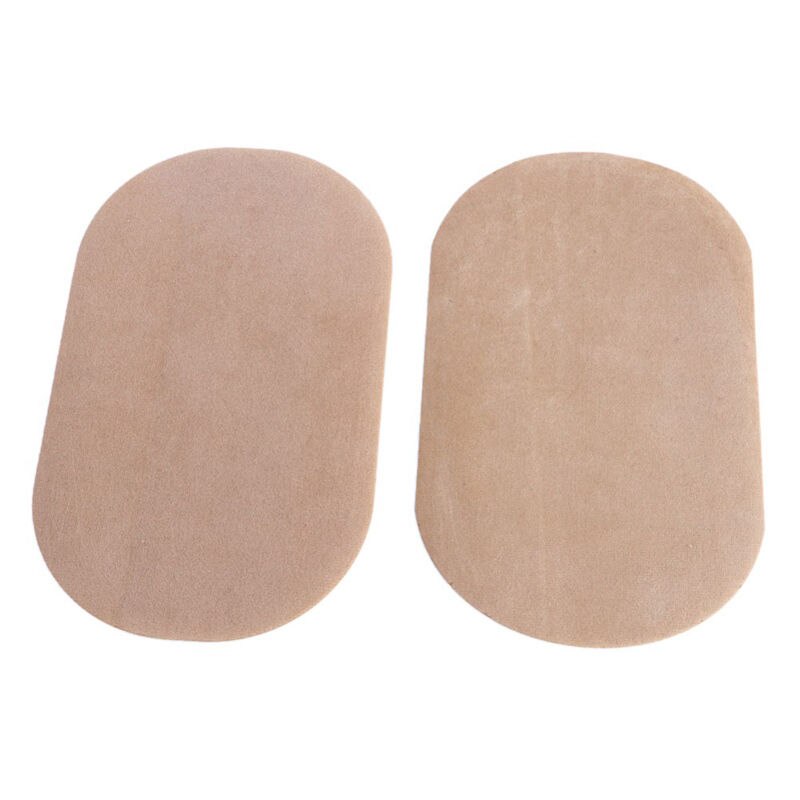 Patch de broderie ovale simple à repasser, à coudre, pour réparer les vêtements, les coudes, les genoux, les autocollants, les applications décoratives en tissu à coudre: Kaki