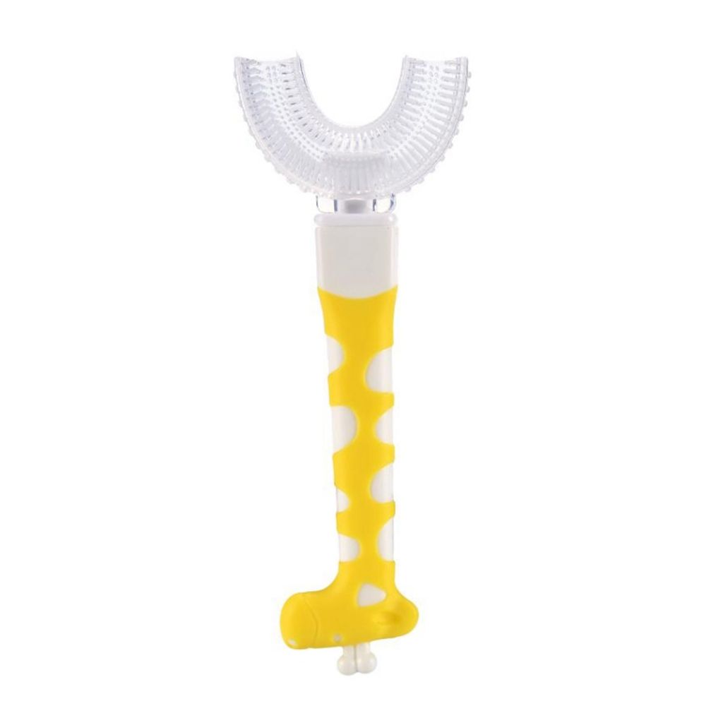 360 ° Reiniging 2-8 Jaar Oude Peuter Kinderen Tanden Reinigen Borstels U-Vorm Tandenborstels Oral Care Kids tandenborstels: 6CM-Y1