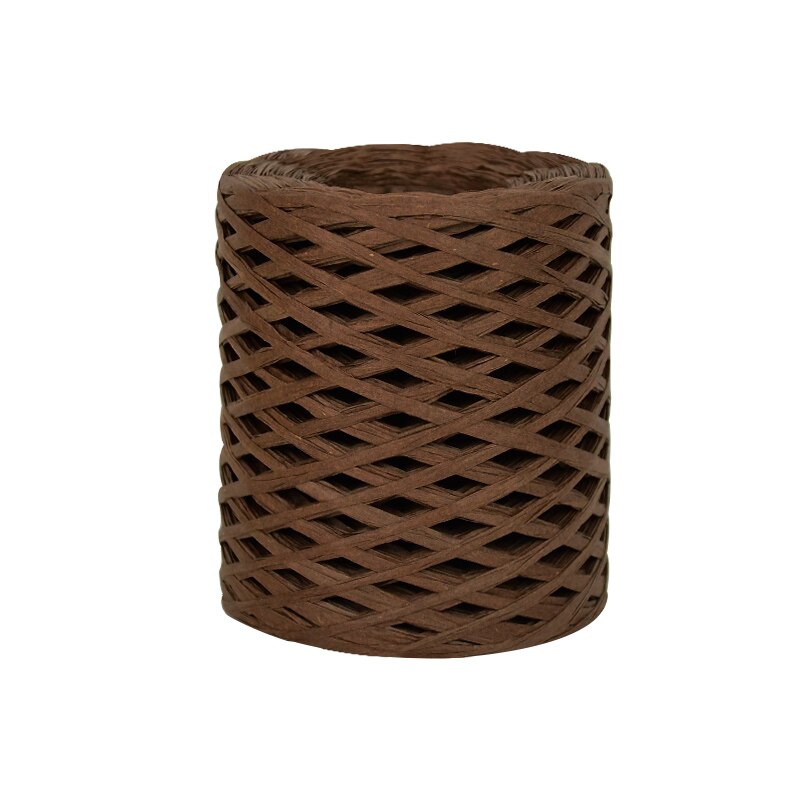 200m/Roll Hand-knitted Lafite Raffia Straw Paper Cord Ribbon For Wedding Birthday Party Packaging Box Craft Twine Belt Rope: B11