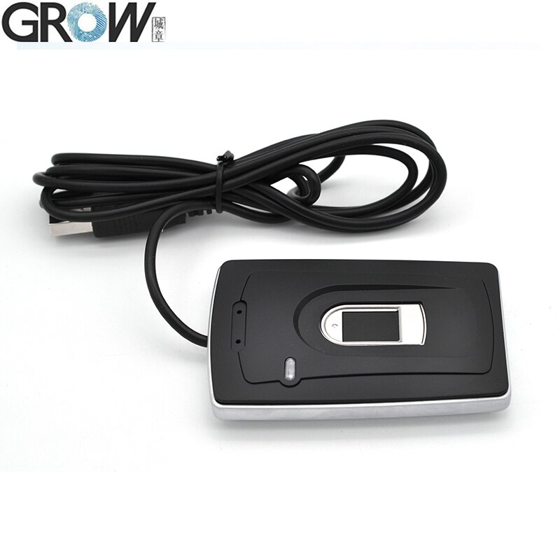 GROW R106 ISO ANSI Certified International Standard Biometric USB Fingerprint Reader Module Time Attendance For Windows Android