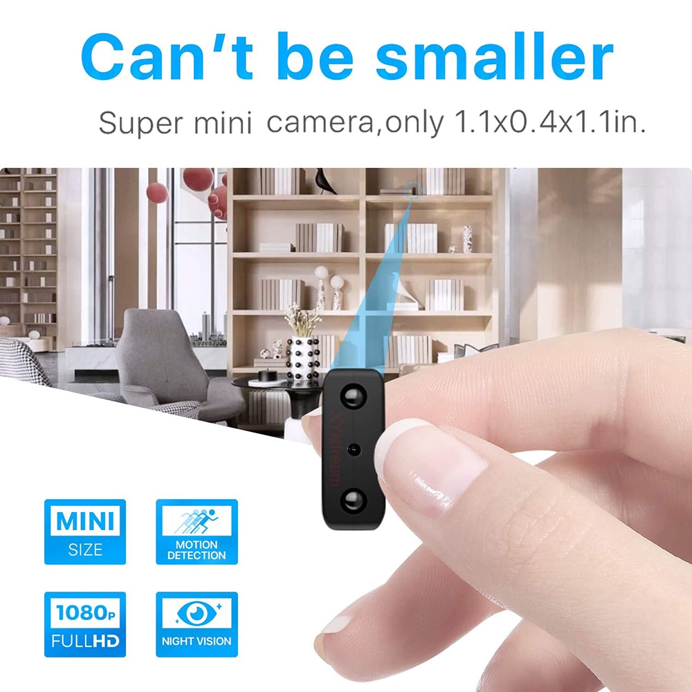 Mini Camera XD IRCUT Smallest Full HD 1080P Home Grandado