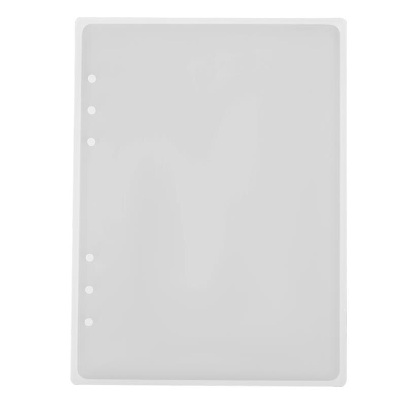 1PC A5 A6 A7 zeszyt DIY rzemieślnicze silikonowe formy Expoxy narzędzia formy żywiczne dla ręcznie robiona biżuteria książka rzemiosło żywiczne formy: A5