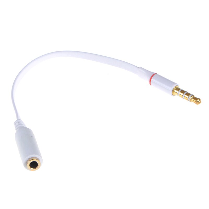 Man-vrouw 3.5Mm Ons Jack Audio Verlengkabel Cord 3.5 Ns Kabels Cord Lengte 18Cm