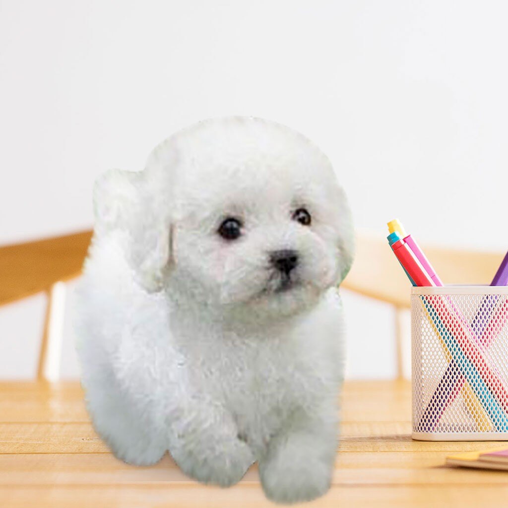 1PCS Electric Toy Soft Realistic Teddy Dog Plush Walking Glowing Barking Dog Funny Simulation Moving Plush Stuffed Doll Toys