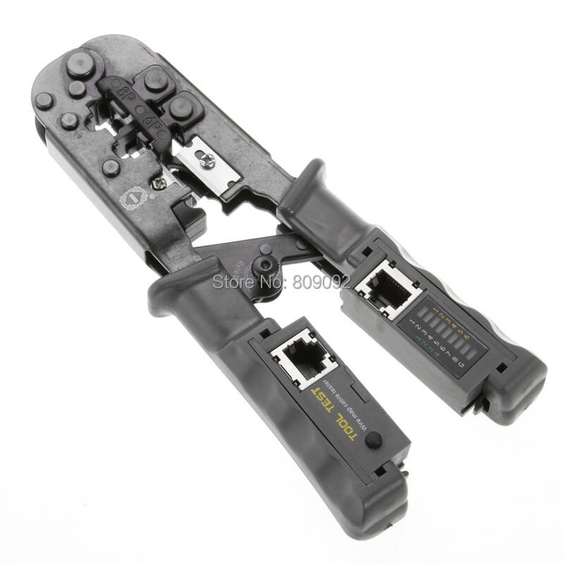 TL-N568CR Network Tellphone LAN Cable Stripper Crimper Cutter Tester RJ45/RJ12/RJ11 8P 6P Network Crimper Tester