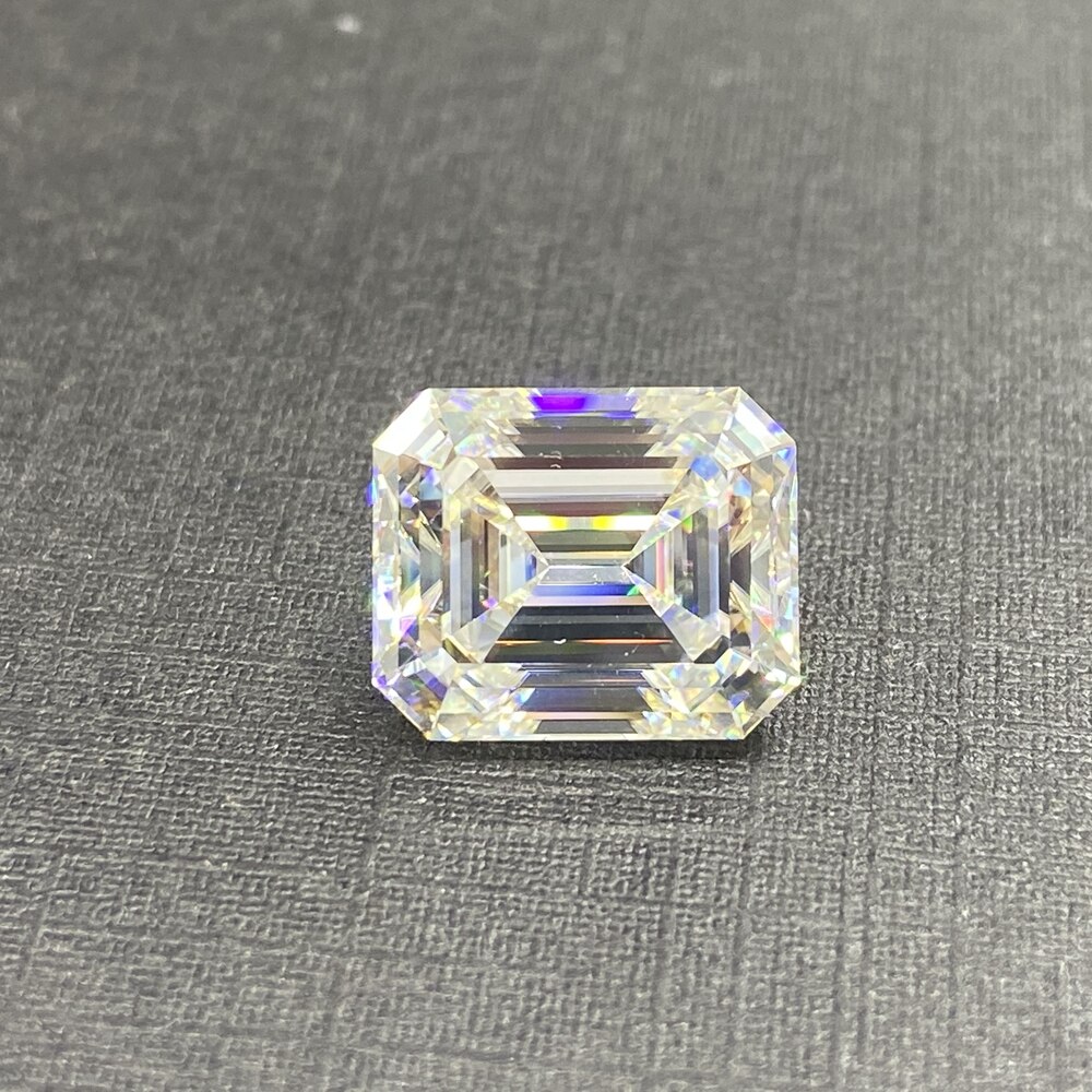 Synthetische D Kleur Vvs Emerald Cut 4*6Mm Losse Moissanite Diamond Stone Dames Sieraden Customization