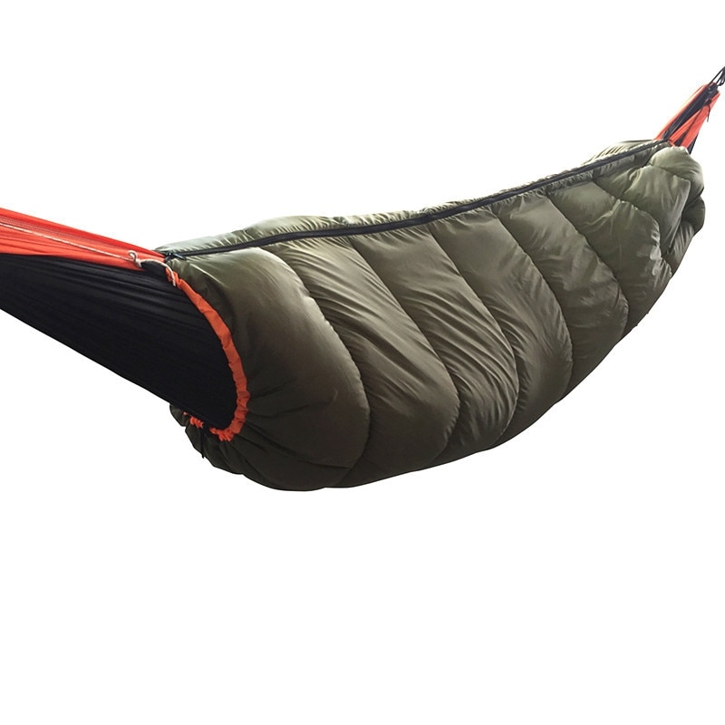 Udendørs varm hængekøje sovepose underquilt varmere vindtæt og varmt dynetæppe til eventyrcampingvandring: Default Title