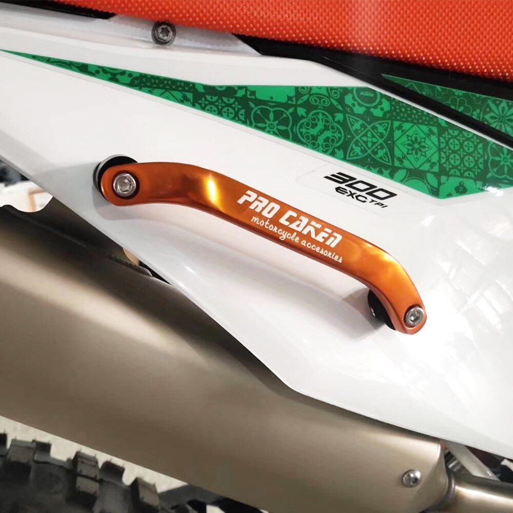 Rear Grab Handle for KTM EXC TPI EXC-F EXCF SIX DAYS 150-500 SX SXF XC XCF 125 250 300 350 450 Orange Aluminum