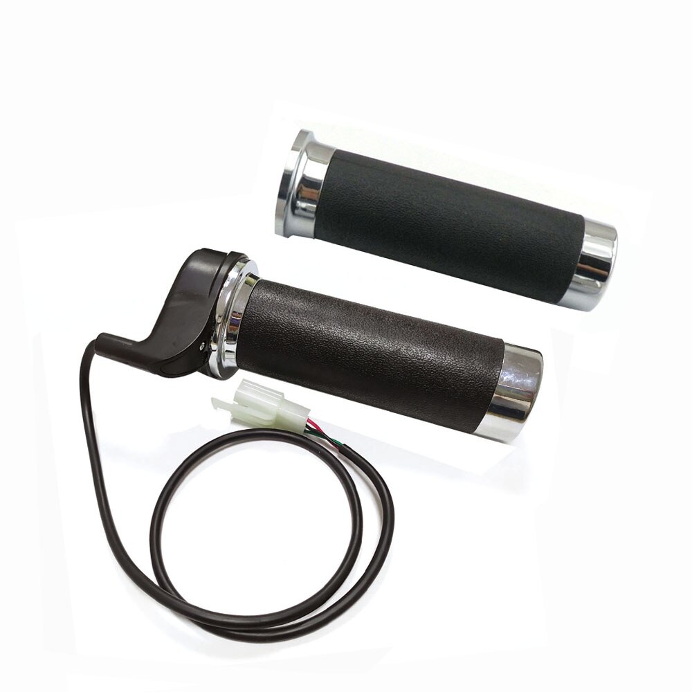 Een Paar Gashendel Twist Grips Links En Rechts Voor Elektrische Fiets Scooter 25Mm Stuur: type 1