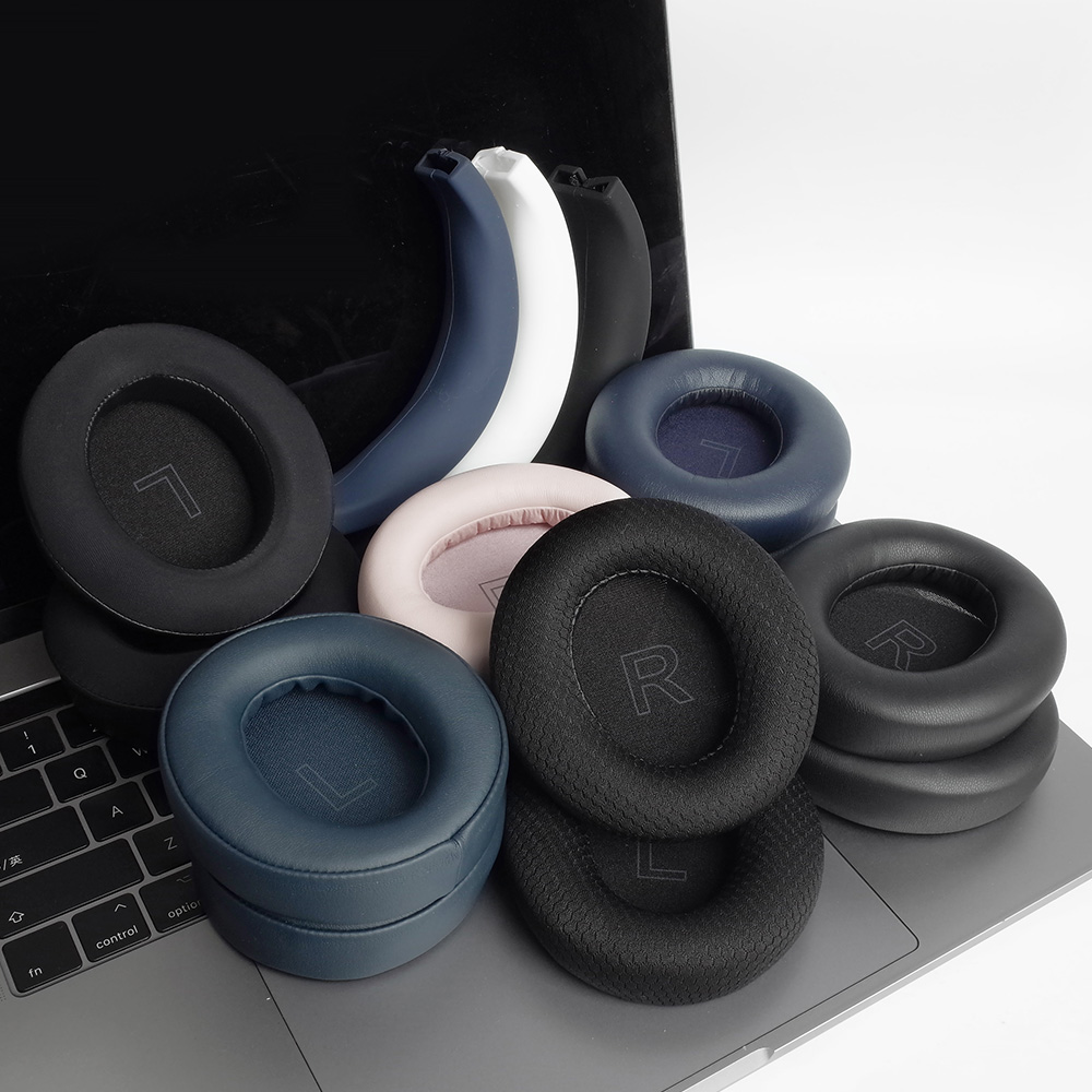 Kopfhörerpolster für Anker Soundcore Life Q30 Q35 Ersatz rosa Ohrpolster Kopfhörer Ohrenschützer Mesh Memory Covers Schwamm Protein