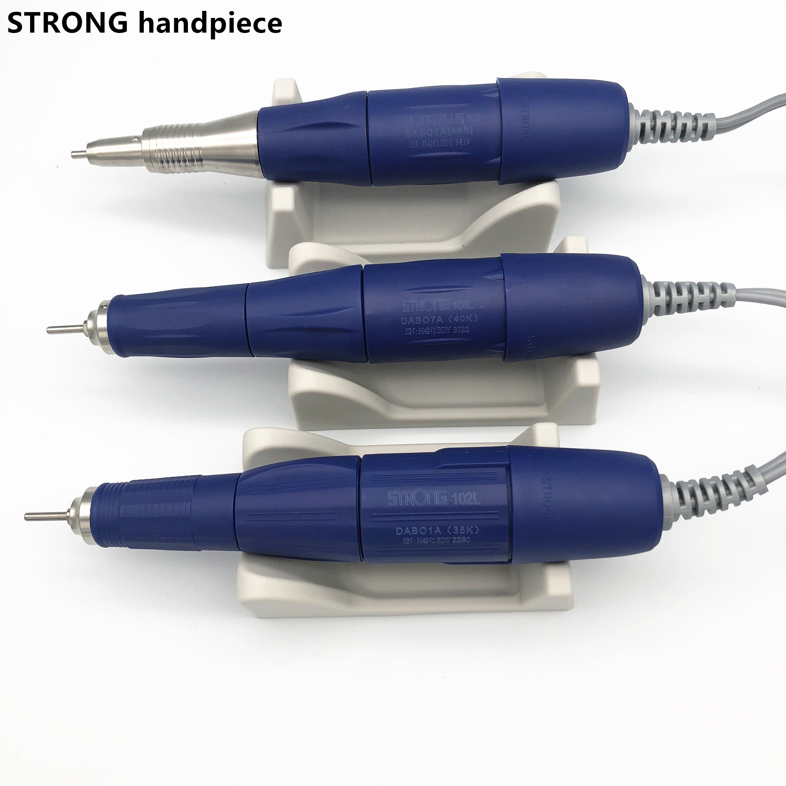 STRONG-Micromotor Dental para pulido, pieza de mano de 210 plus, 105, 105L, H37L1, Sh20N, 102L, 35K, 40K, 45K y 50K RPM