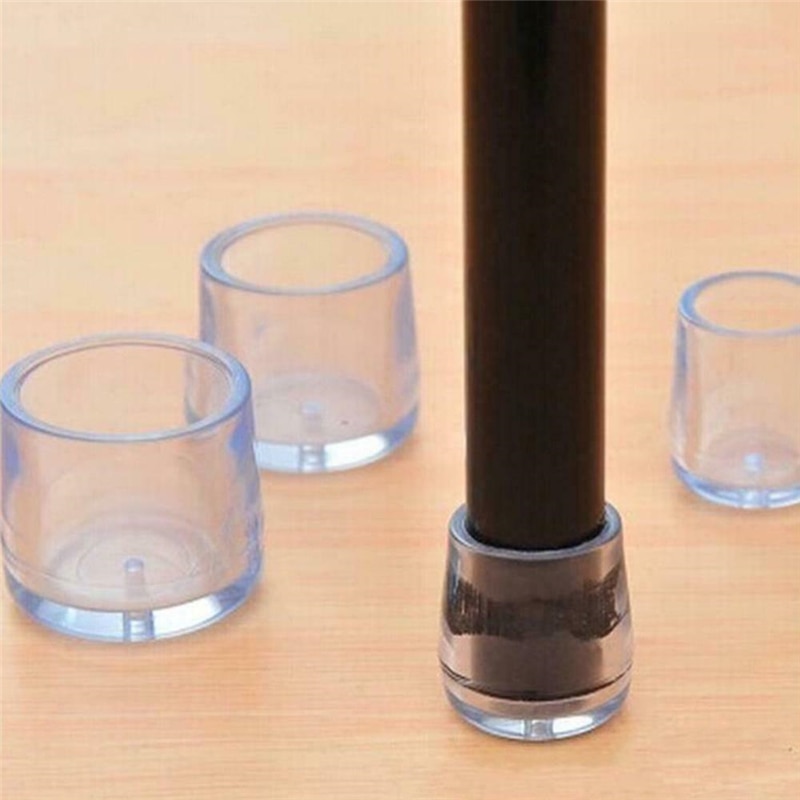 10 teile/satz Tisch Stuhl Bein Kappen Silikon Füße Schutz Pads Möbel Tisch Abdeckungen See Stecker Staub Abdeckung Holz Boden Schutz