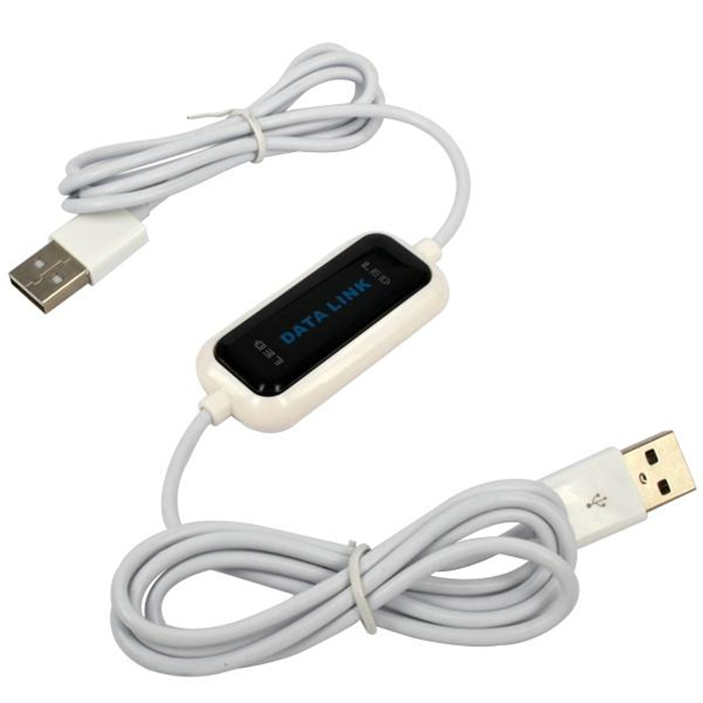 Kebidu USB PC Naar PC Online Delen Sync Link Netto Direct Data File Transfer Bridge LED Kabel Kopiëren tussen 2 Computer