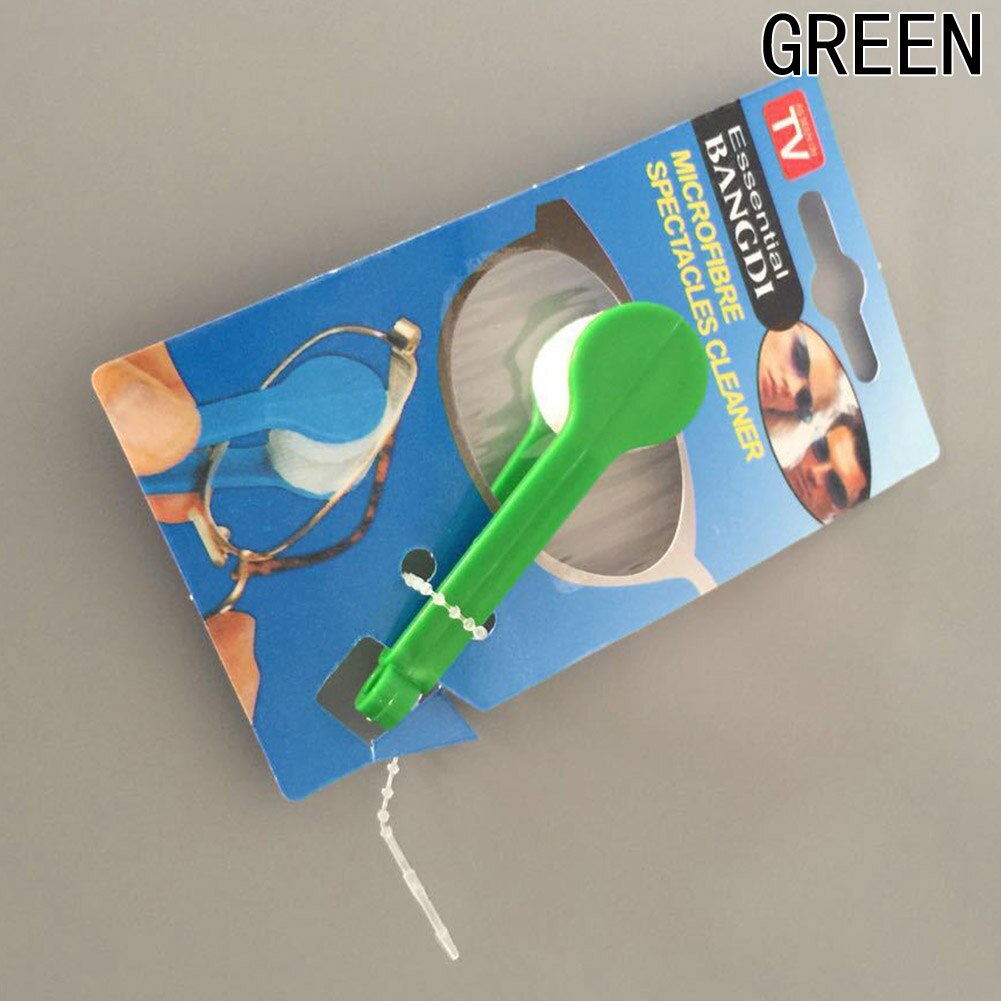 Multifunctionele Multicolor Draagbare Bril Vegen Bril Reinigen Glazen Ruitenwisser Doek Schoon Vegen Gereedschap 1 pc