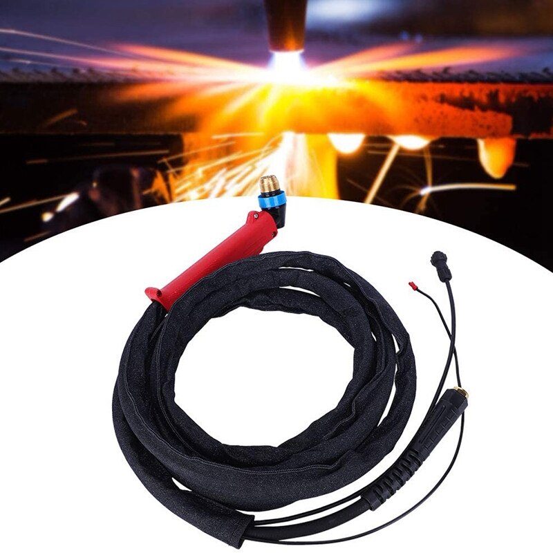 Herramientas de corte de Plasma P80, antorcha de corte por Plasma, accesorios para LGK60 LGK80 LGK100 (P80-2.5M rojo (pies)