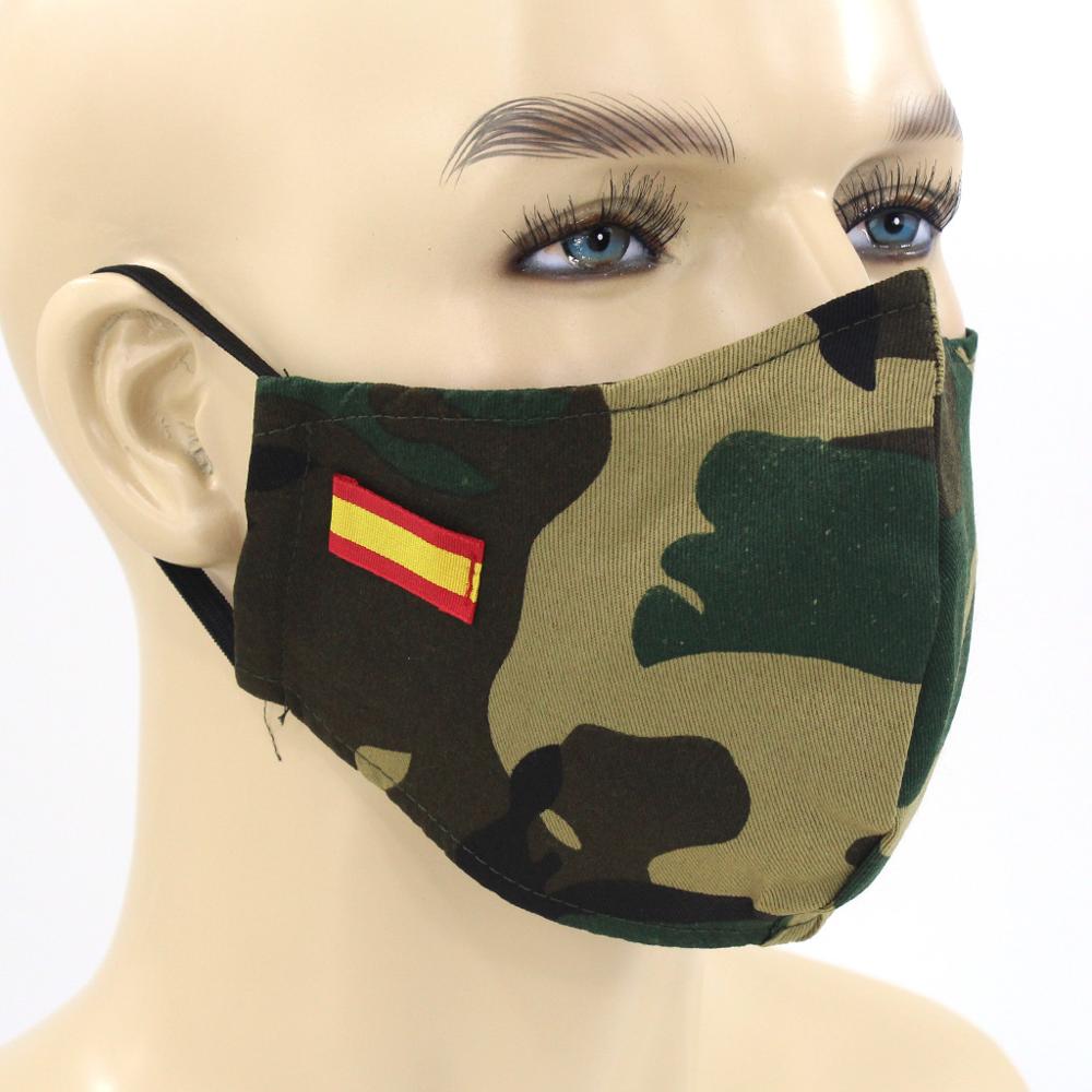 Mascarilla higienica reutilizable de microfibra fabricada en España con funda interior para filtro e innovador sistema de cierre: Azul cielo