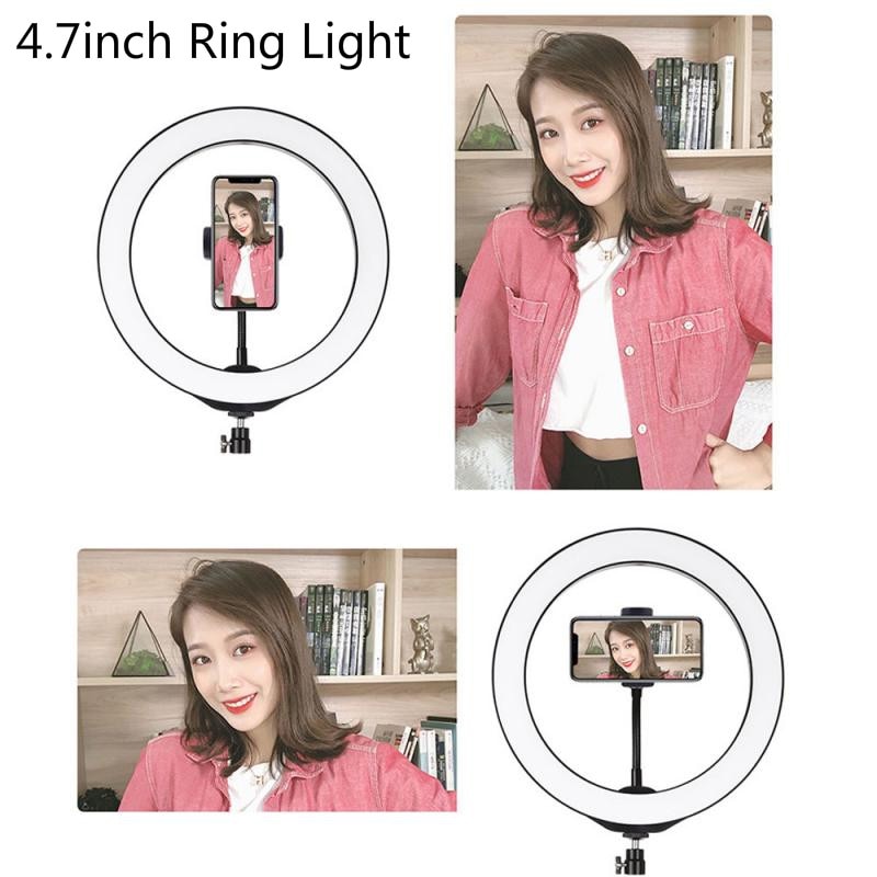 Telefoon Ring Light - Draagbare Handheld Telefoon Licht - Verstelbare Camera & Foto Verlichting Voor Fotografie Streaming Studio Filmen
