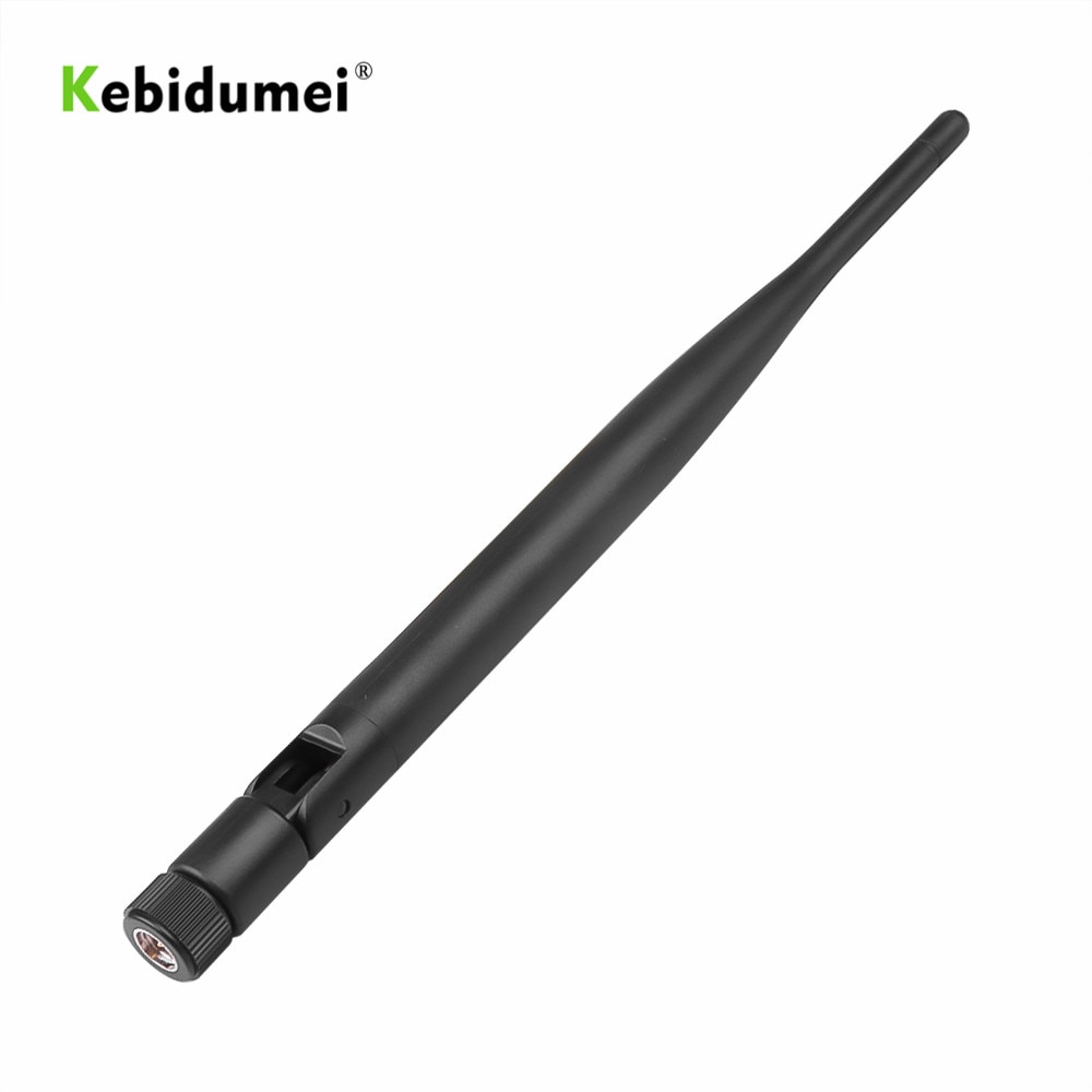 Kebidumei 2,4 GHz WiFi Antenne 5dBi Luft RP-SMA Männlichen kabellos Router 2,4 ghz Antenne wi fi Verstärker Booster Für Router