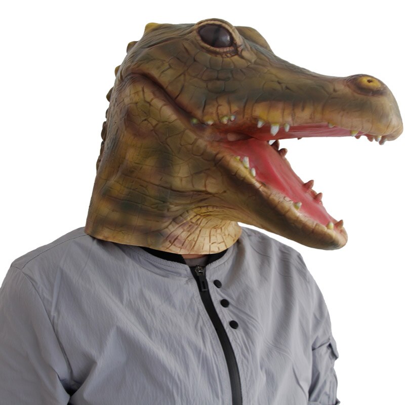 Costume Intero Da Coccodrillo / Alligatore Per Bambini - Tutina Per Carnevale, Zoo Week, Libro Giornata - Vestito A Tema Animali Per Maschi E Femmine - 2