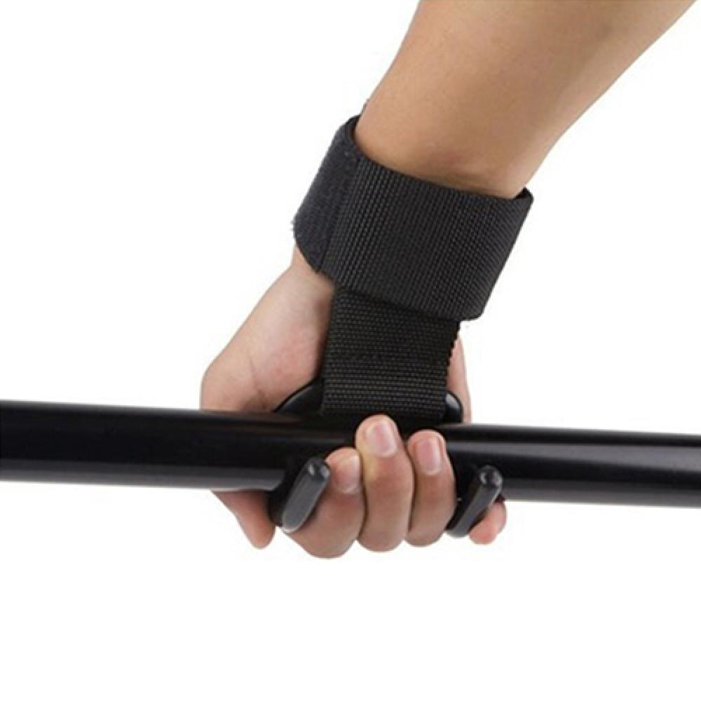 Wrist Support 1Pc Pro Weight Lifting Strength Training Fitness Gym Hook Lift Straps Grip Strap Glove