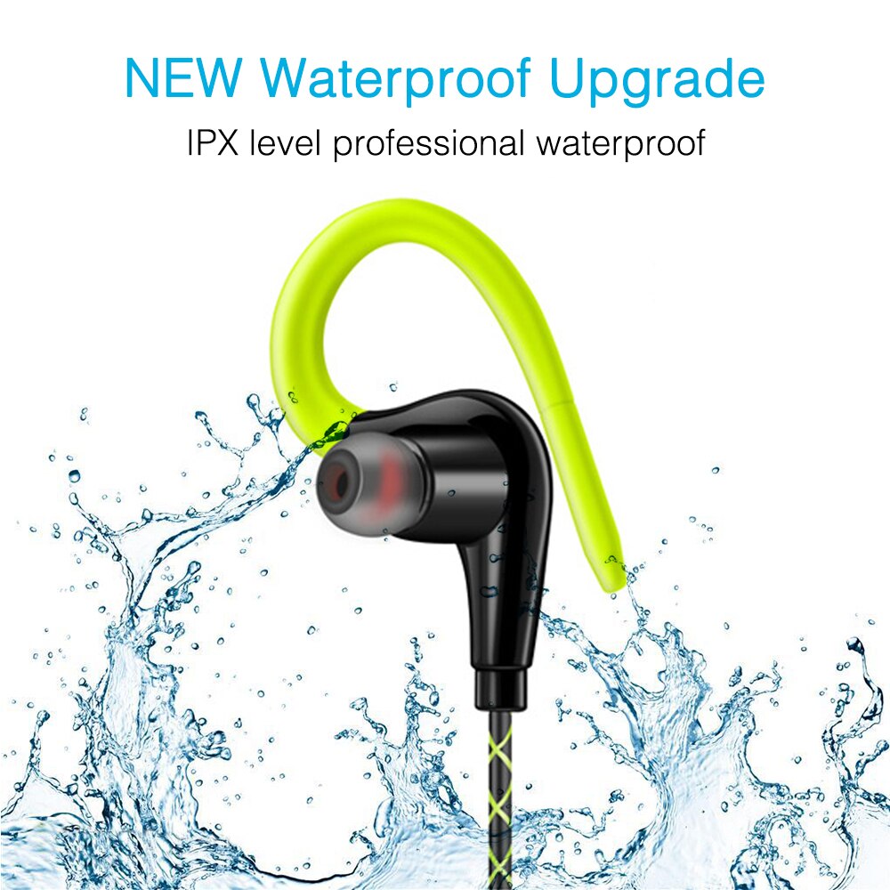 Sicneka Super Bass Sports Headphones HiFi Earphones Sweatproof Running Headset With Microphone For iphone Samsung xiaomi