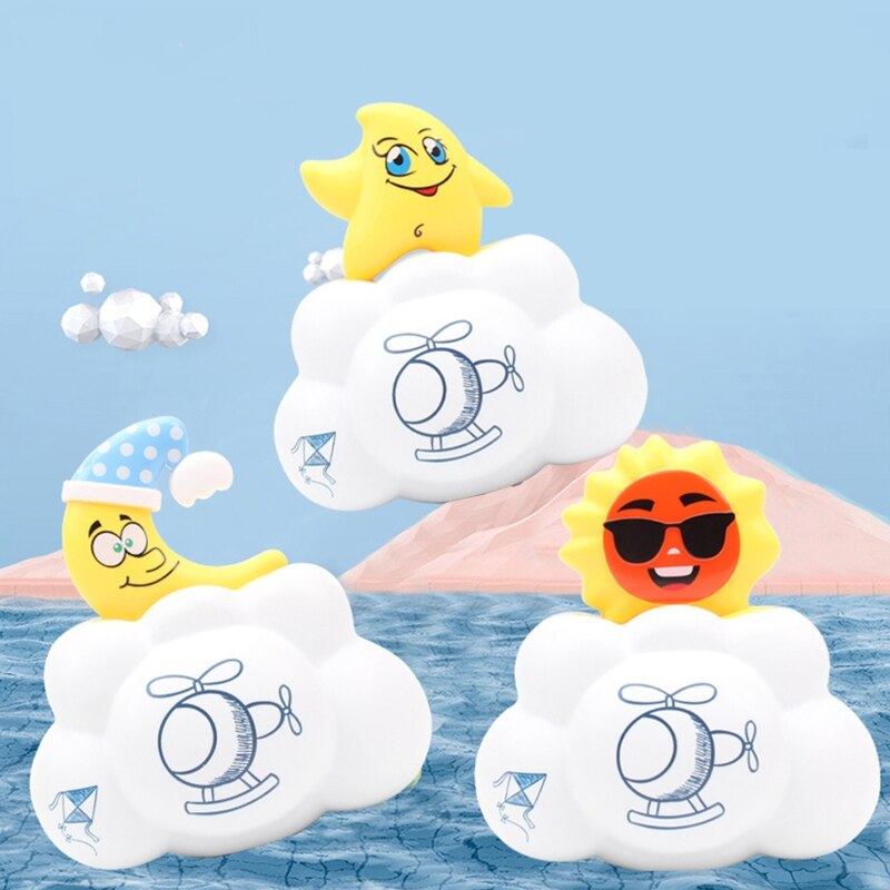 Opblaasbare Cloud Speelgoed Zwembad Spray Water Speelgoed Voor Zwembad/Game Reizen/Zwemmen Lichtgewicht Beregening Douche Gameset