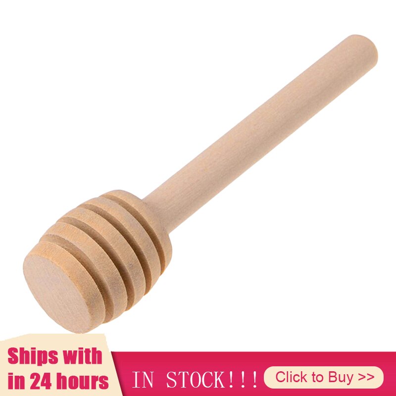 Wysokiej jakości mieszadło miodu 8/16cm mieszanie długa rączka łyżka robić słoika praktyczne drewno robić krojenia narzędzia kuchenne miód długi kij dostaw