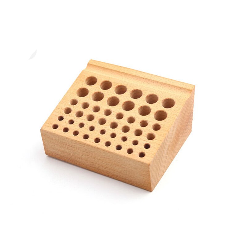 Leather Tool Holder Wooden diy Craft Organizer Wood Box Leathercraft Tools Storage Box