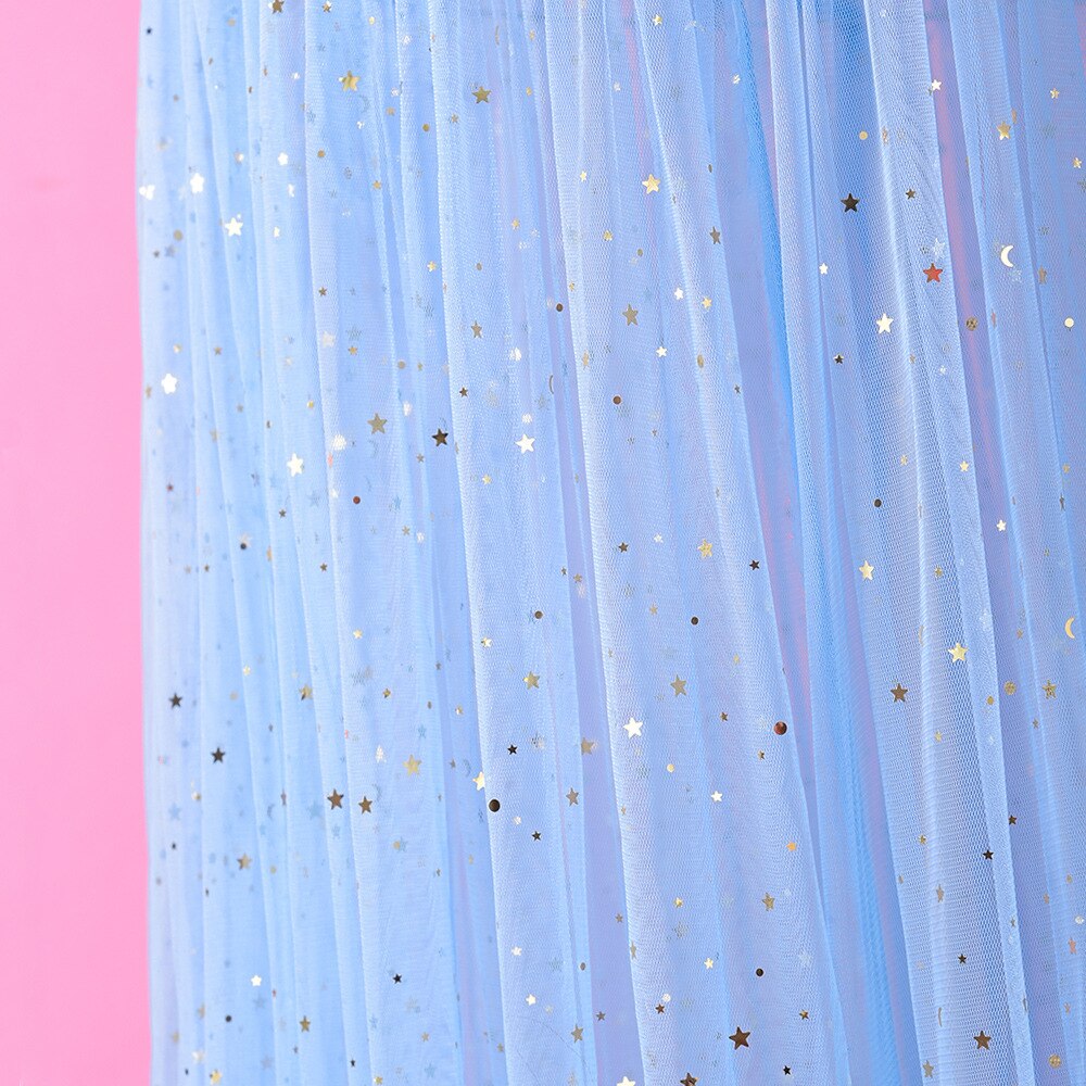 Baby Bed Curtain Ins Tide Summer Rainbow Dome Mosquito Net Anti-mosquito Free Installation Children's Cute Multicolor Bedding