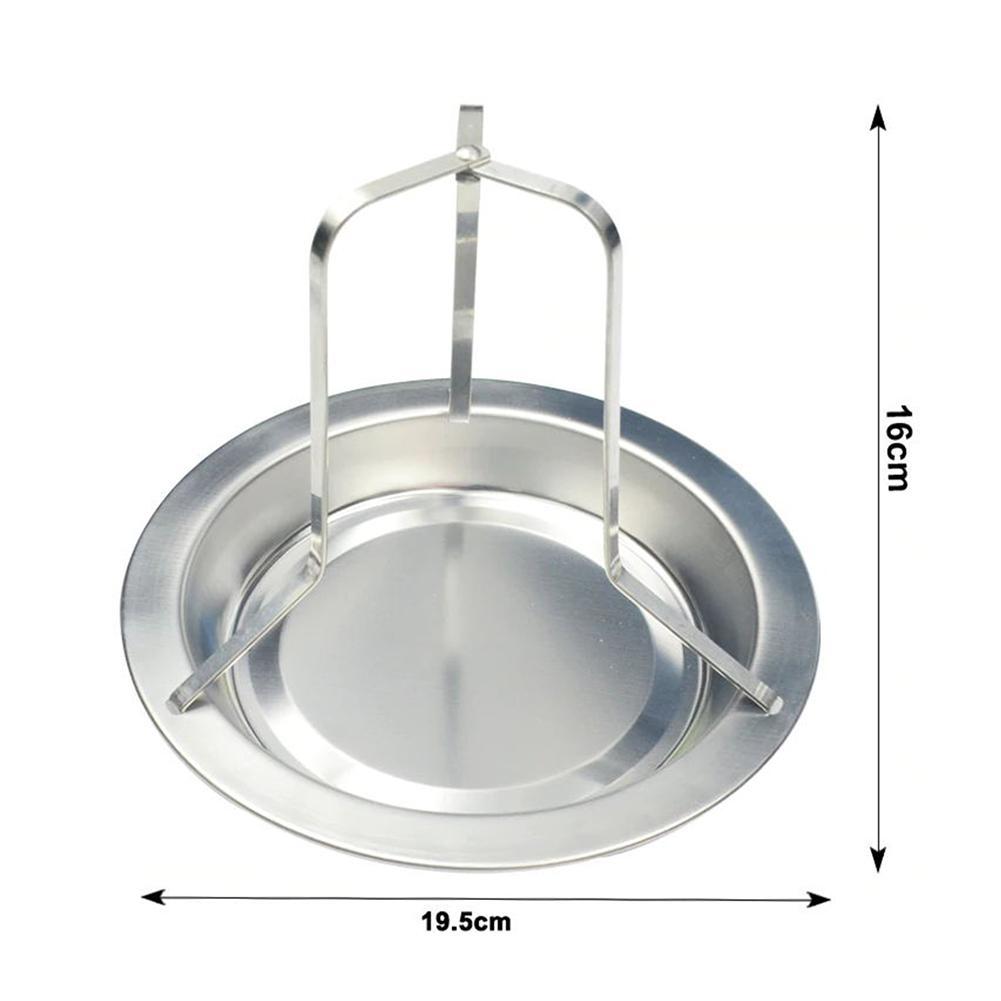 Grillverktøy kylling og holder stativ rustfritt stål grillet kylling tallerken utendørs bbq grille stativ steking bbq ribbein ikke pinne