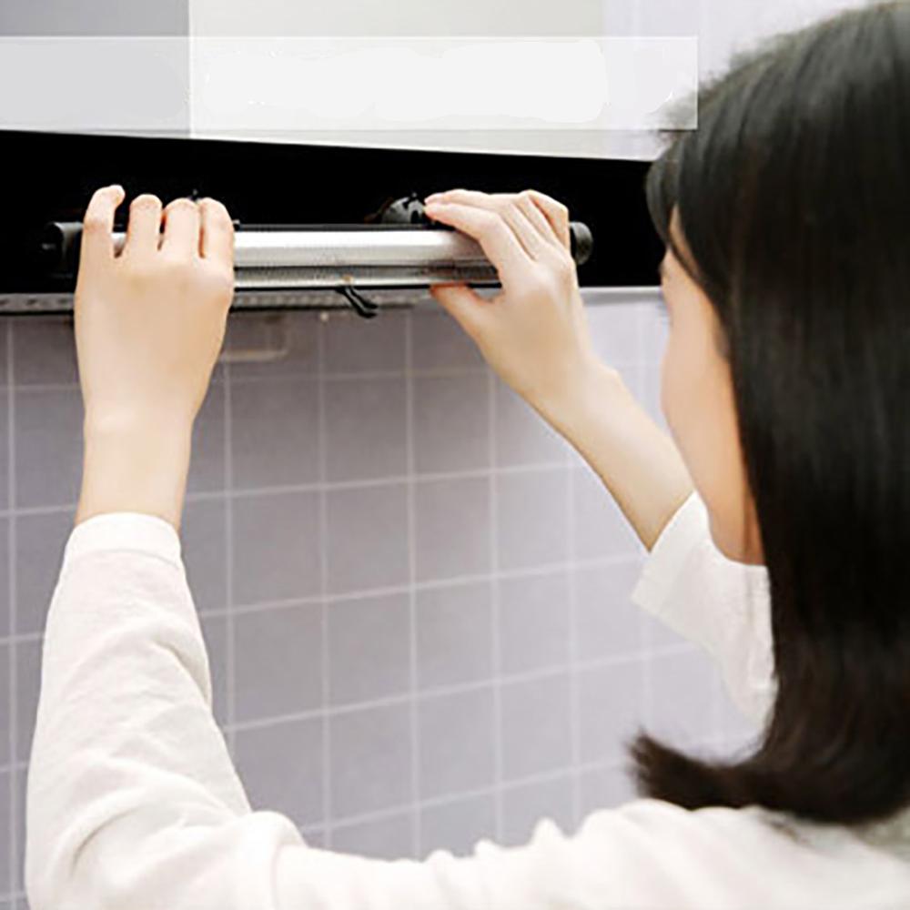 Multifunctional retractable Kitchen Safety Anti Oil Transparent PVC roll Curtain Cooking Safe FD