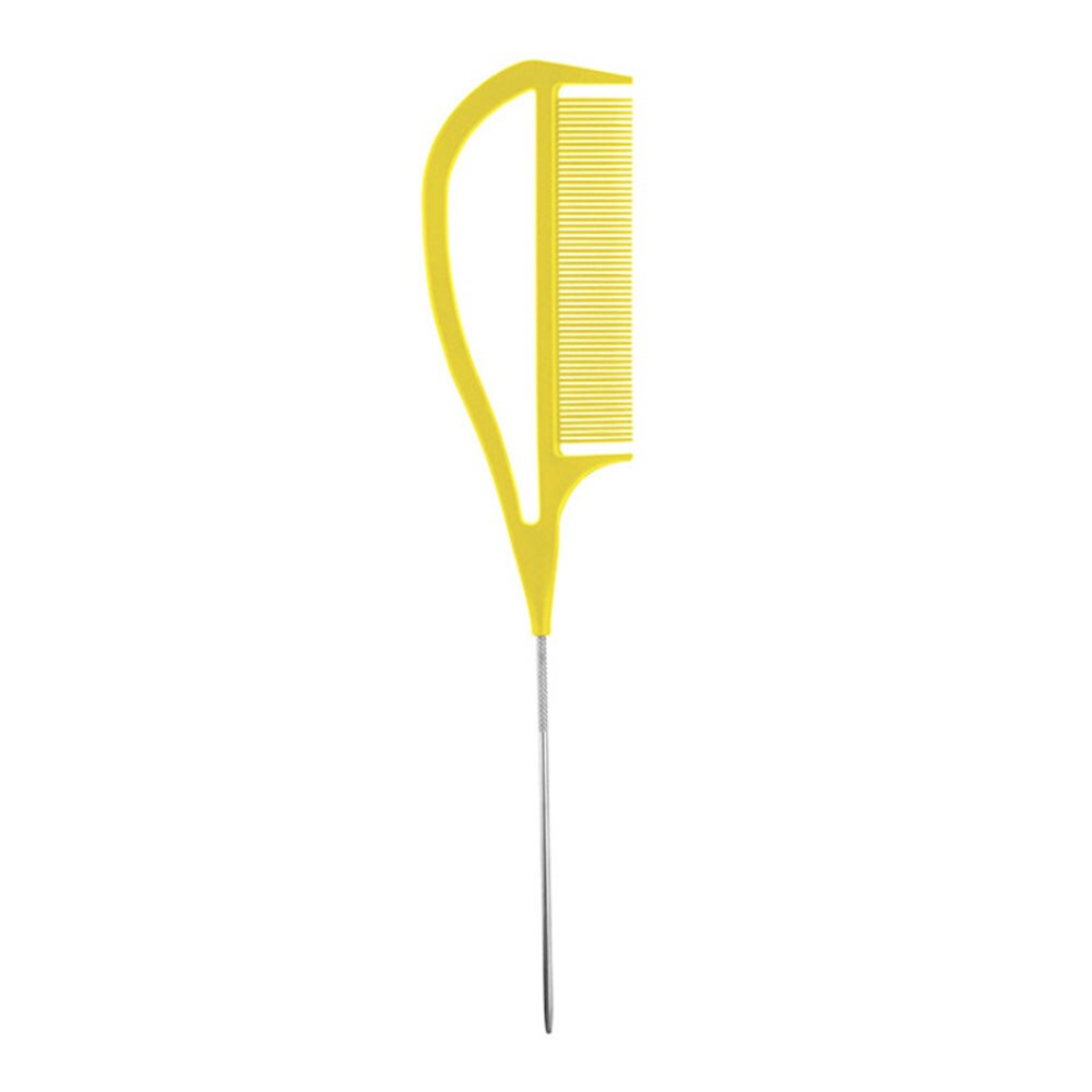 Highlighting Hair Comb ABS Weaving Highlighting Foiling Hair Comb For Salon Dyeing Tail Combs Brush Separate Parting For Hair: 7
