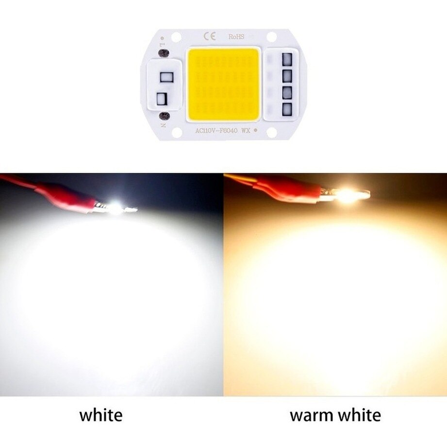 220V Led Chip 20W 30W 50W Cob Chip Geen Behoefte Driver Led Lamp Kralen Voor Overstroming licht Spotlight En Wandlamp Straat Licht Lampada