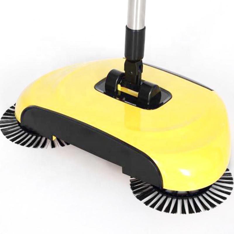 Household Cleaning Sweeping Machine Sweepers Dustpan Stainless Steel Hand Push For Mother Easily Household Cleaning Smart Vacuum: C 1 block