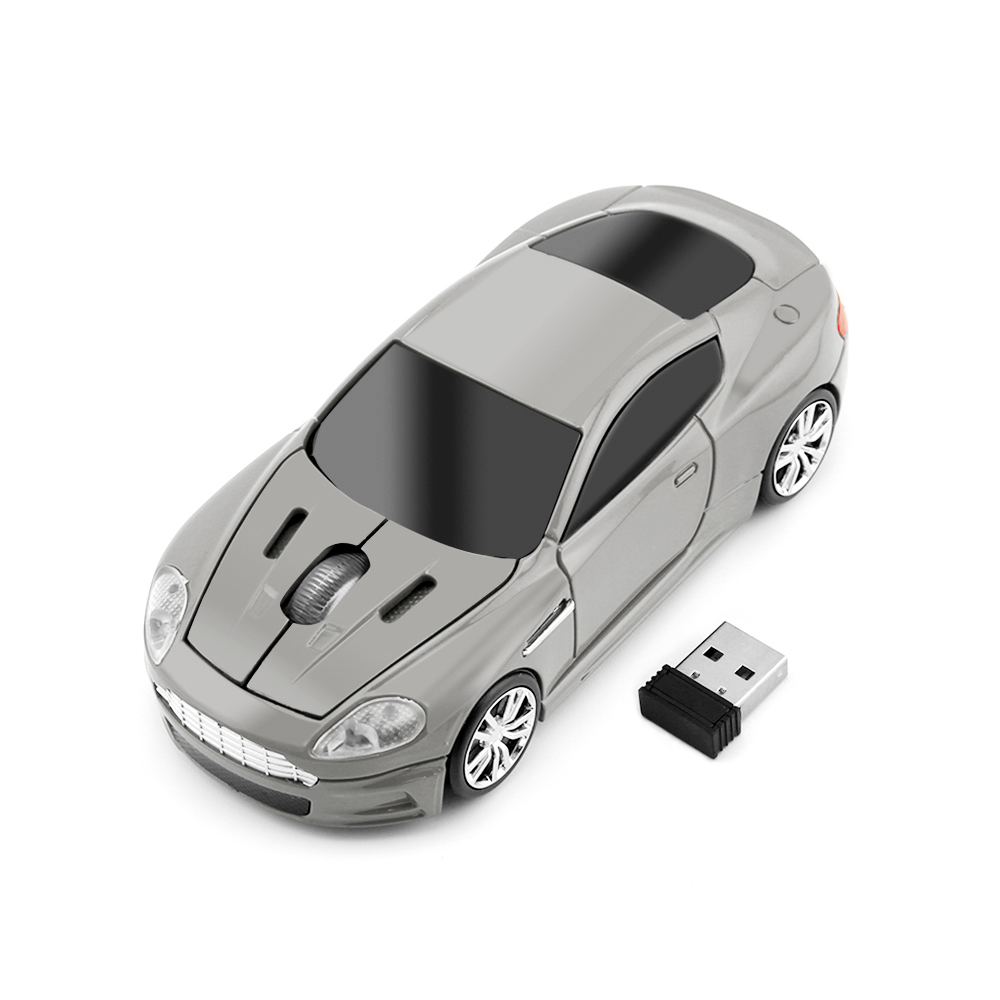 Tragbare 2,4G Wireless Maus Ergonomische 1600 DPI 3D Mini Mäuse USB Optische Cooles Sport Auto Maus Für Laptop PC computer Tablet
