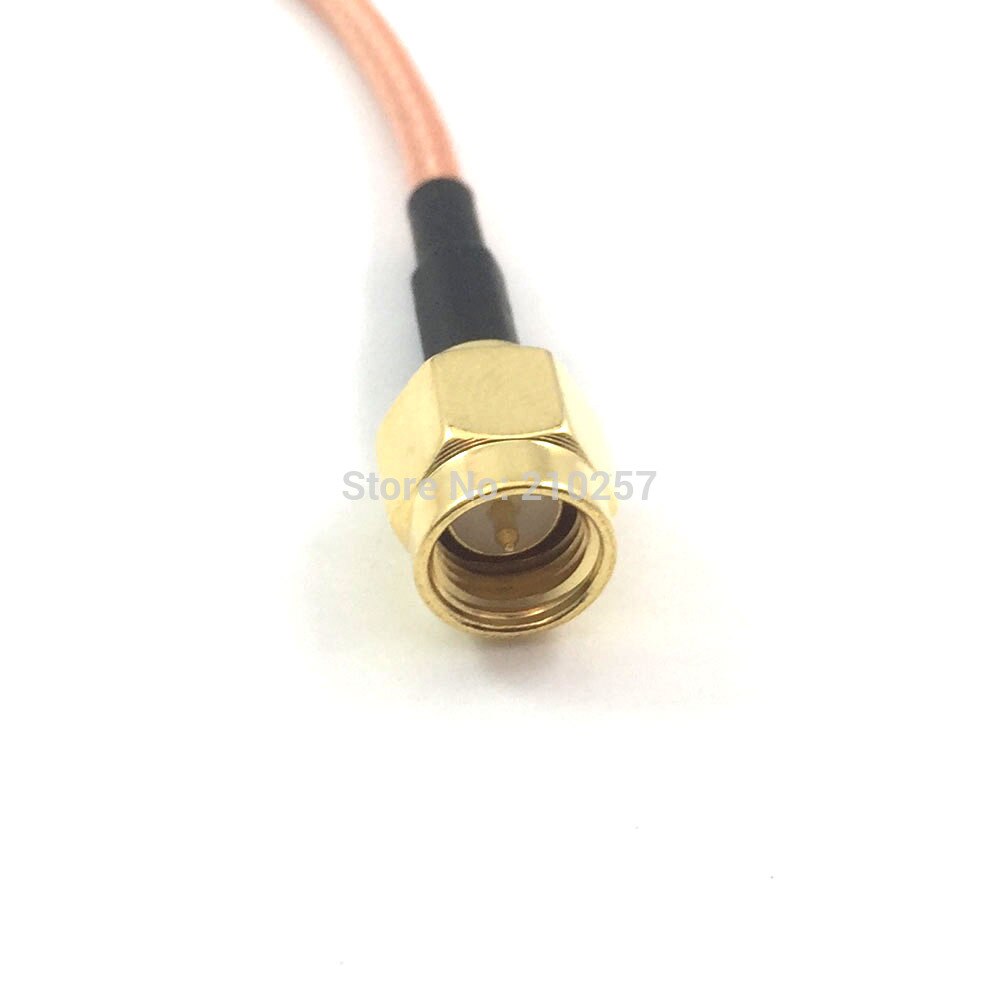 Cable conector Sma macho a rp-sma hembra, adaptador RF RG316, 15cm, 1 ud.