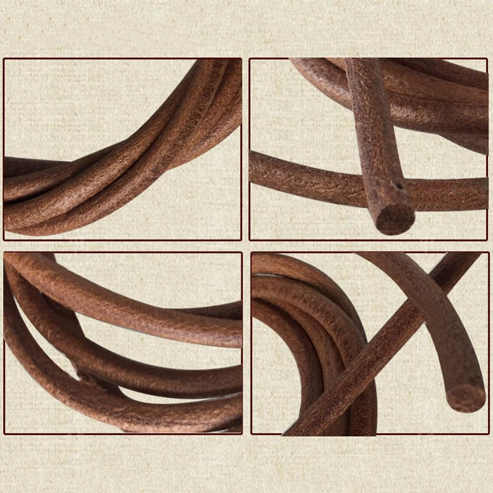 183cm Leather Belt Treadle Parts With Hook For Treadle Sewing Machine 3/16" 5mm Home Household Old Sewing Machines Accessory
